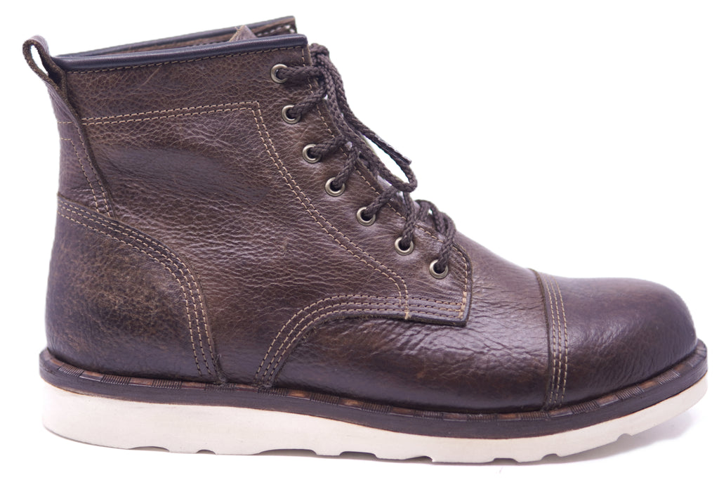 Full Genuine Leather Cap Toe Boot image 0