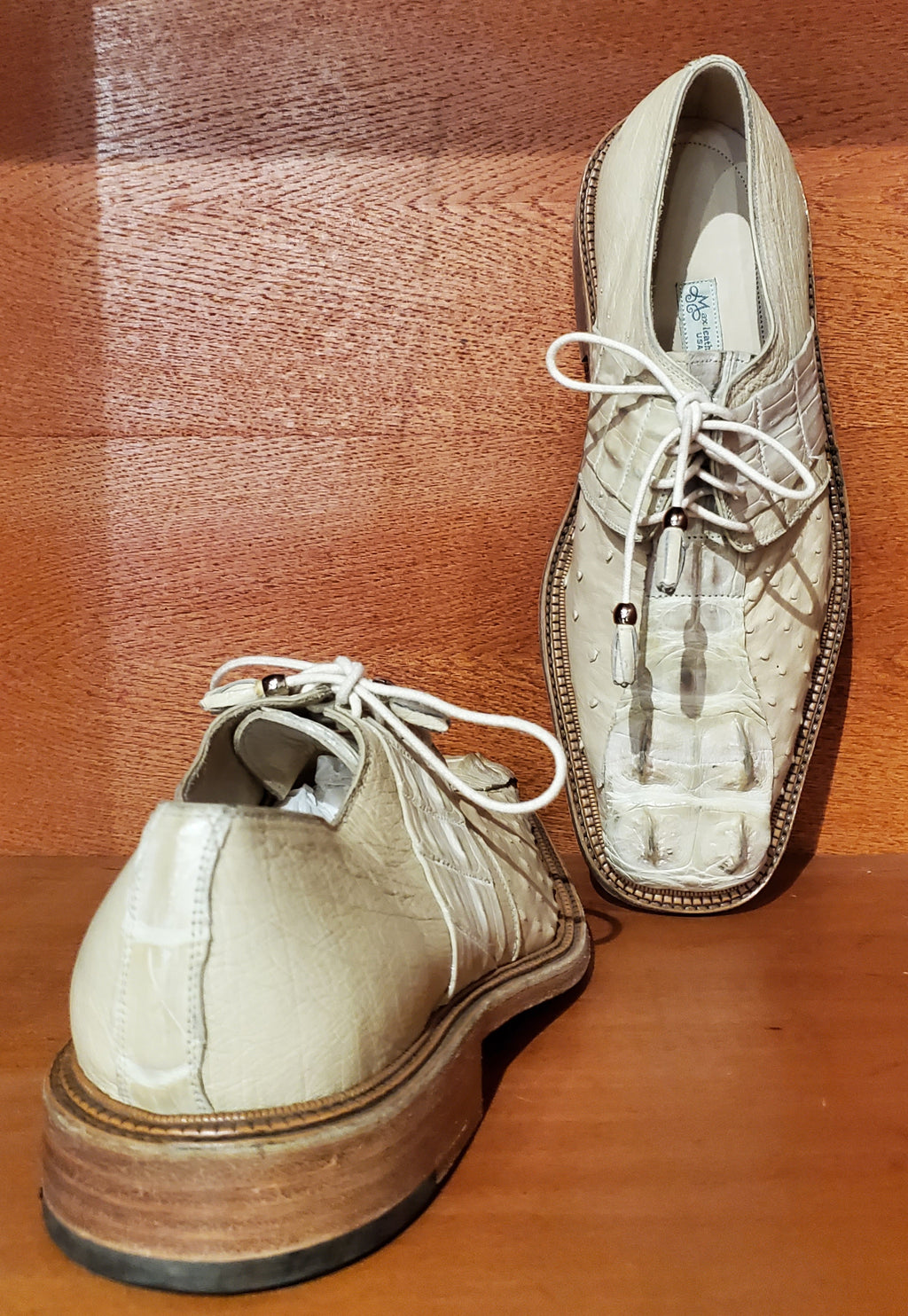 White Crocodile & Ostrich US 10.5 image 3