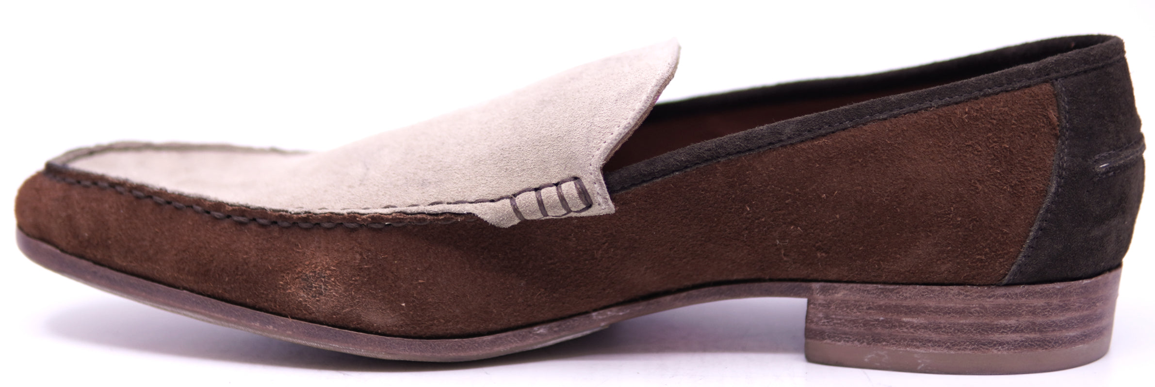 Genuine Suede Loafer Dress Shoe 12-US Mens image 1