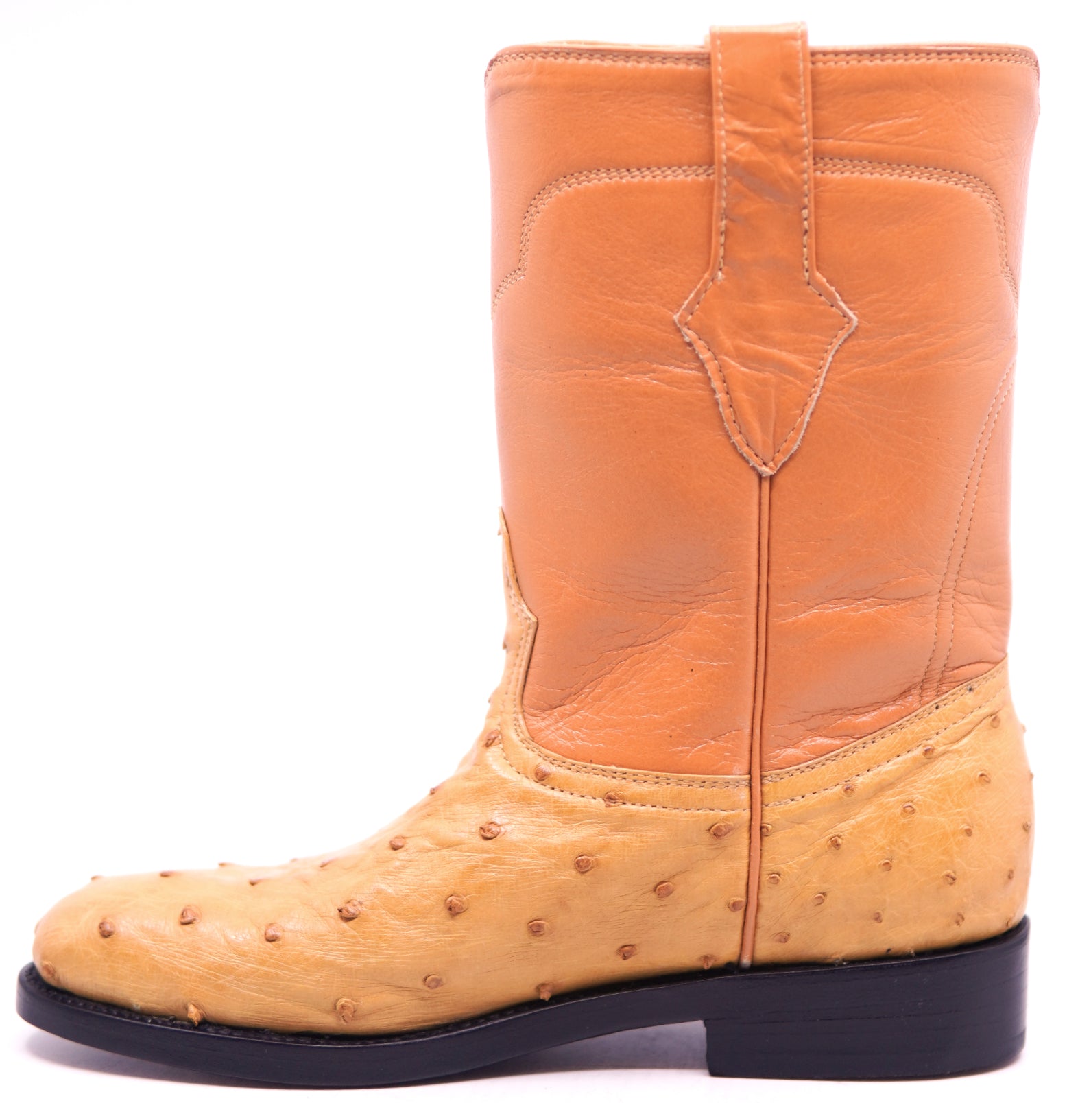 Genuine Ostrich Roper Boots image 1