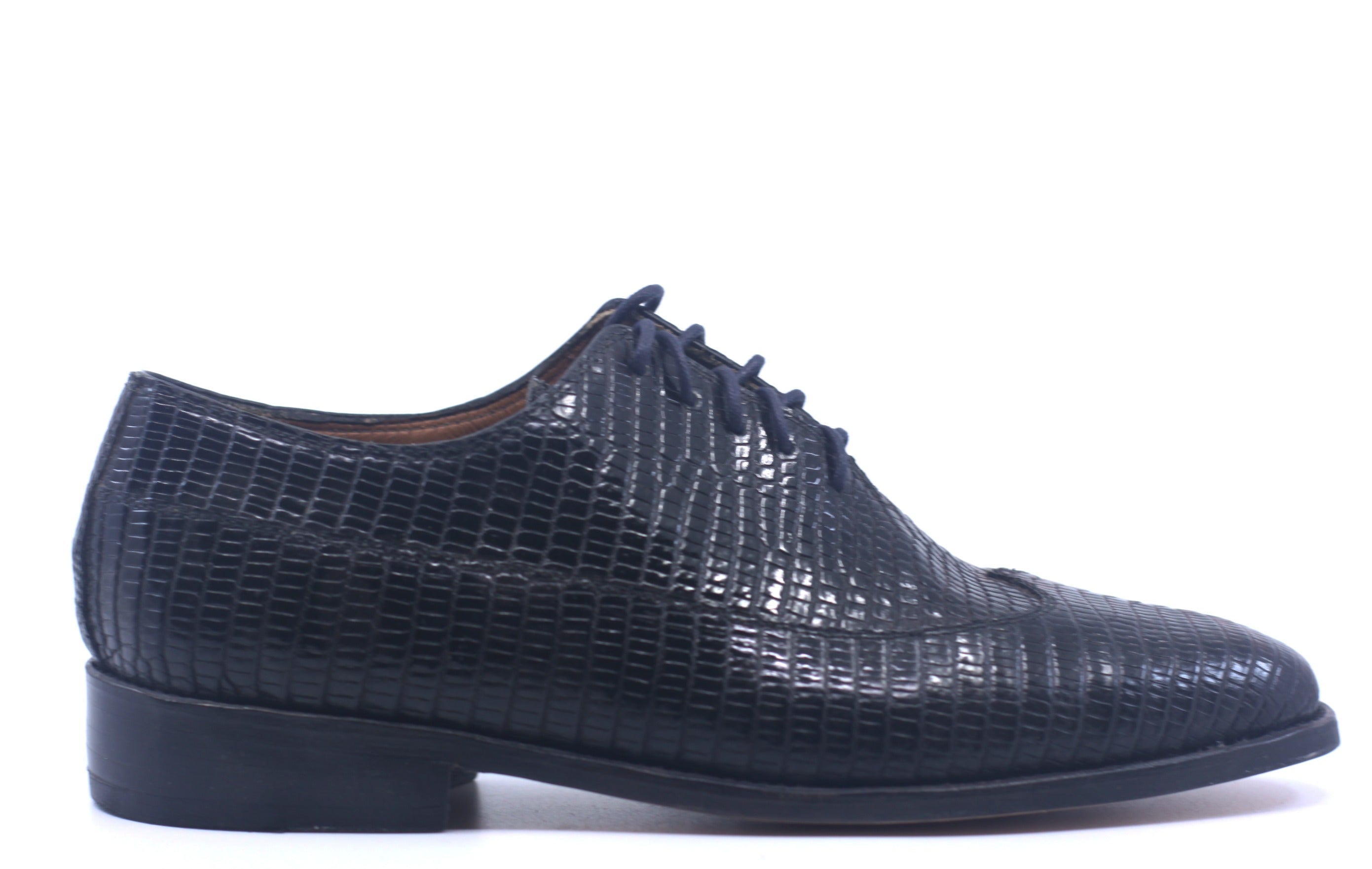 Lizard Wingtip Dress Shoes US Men's 9 image 0