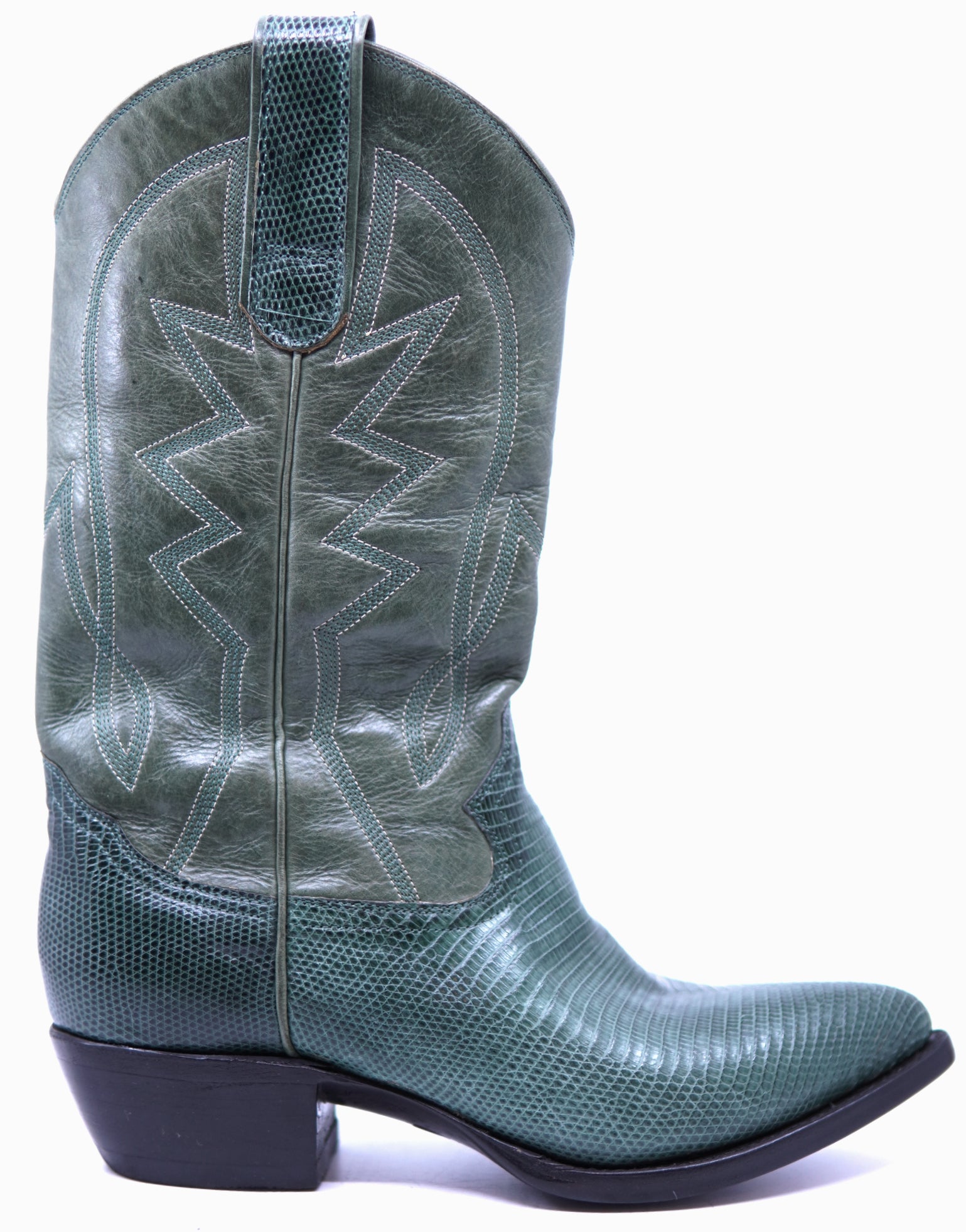 Genuine Lizard Cowboy Boots image 0