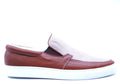 Cognac Leather Slip On Sneaker image 0