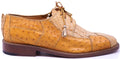 Genuine Buttercup Ostrich & Beige Crocodile 007 Dress Shoe image 0