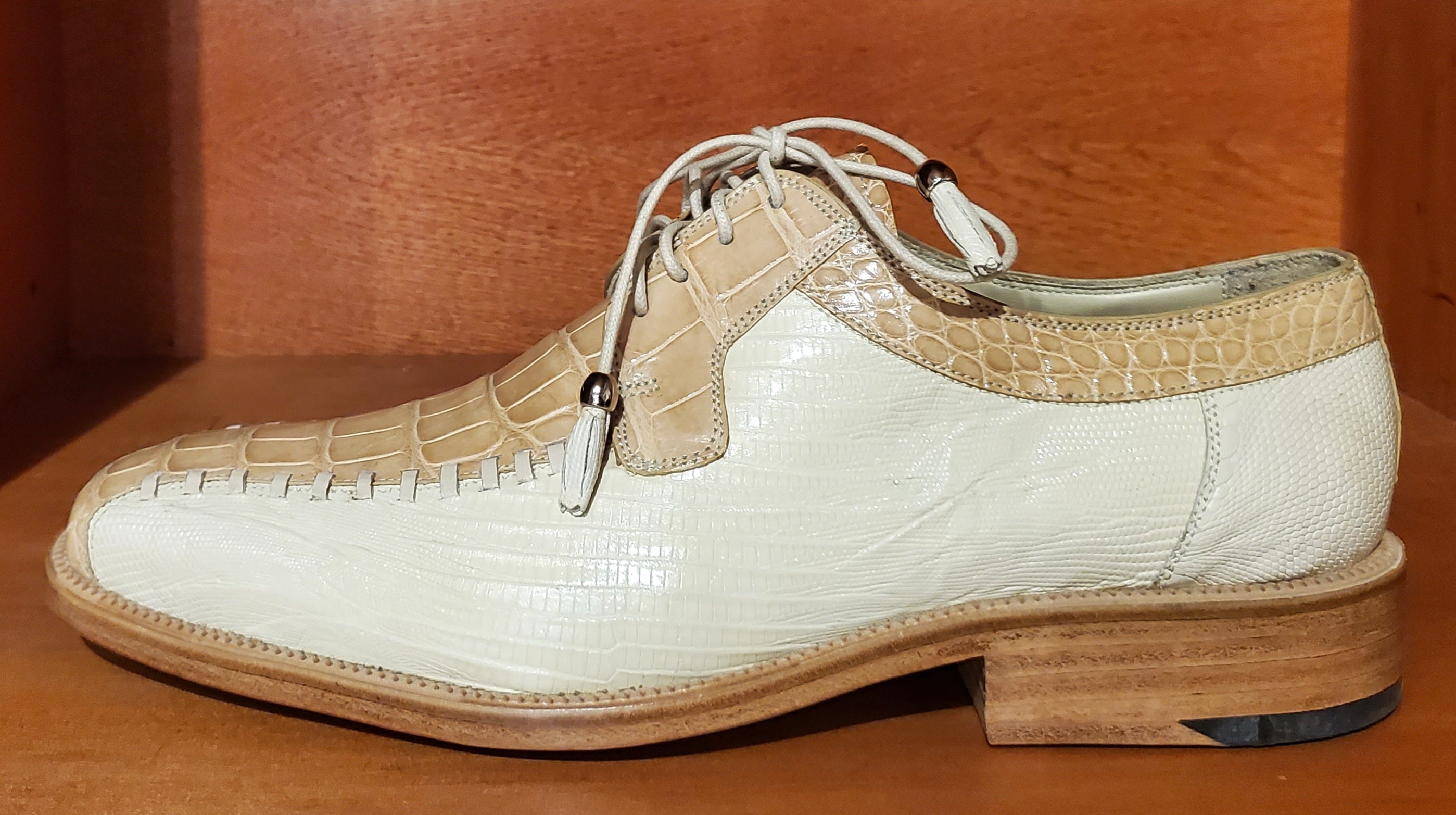 Lizard and Alligator Dress Shoe US Men's 11 image 1