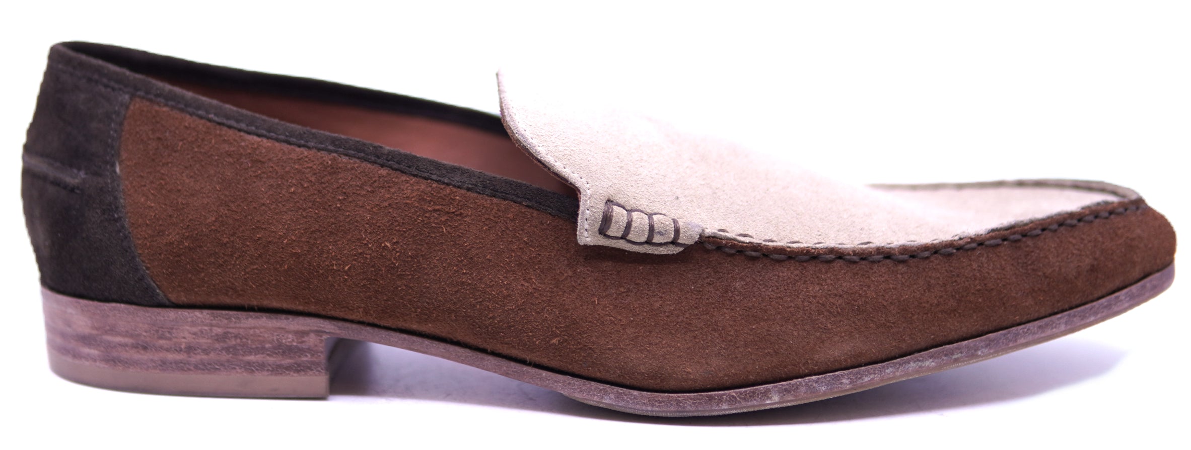Genuine Suede Loafer Dress Shoe 12-US Mens image 0