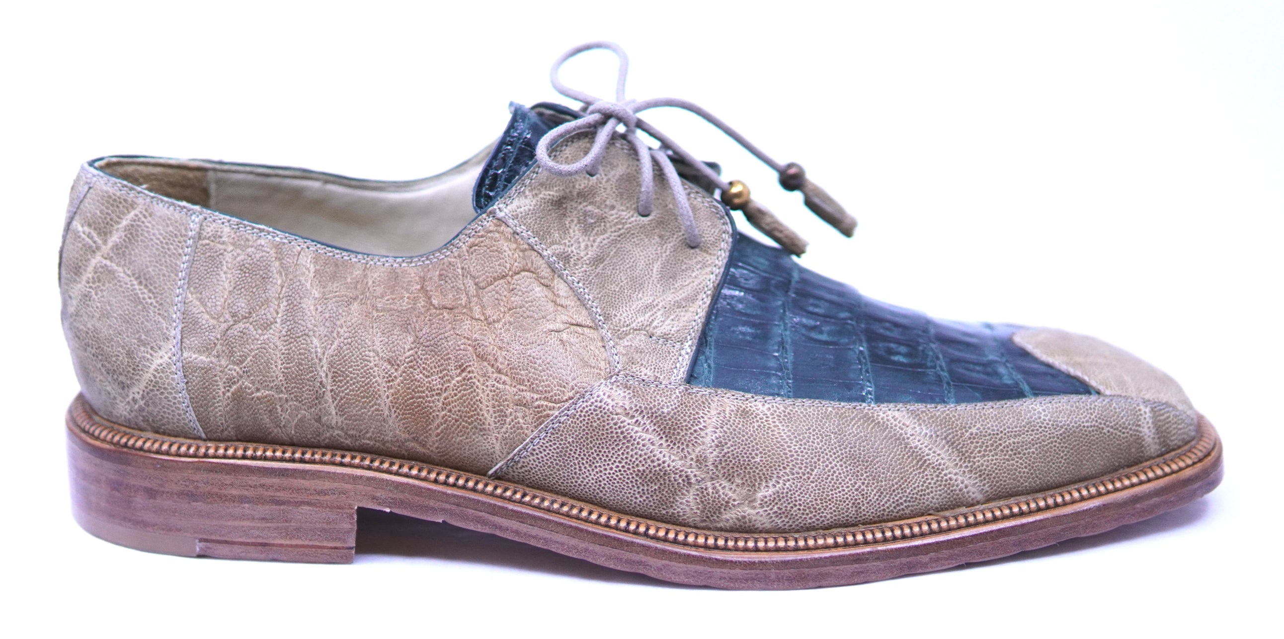 Crocodile & Textured Elephant Dress Shoe image 0