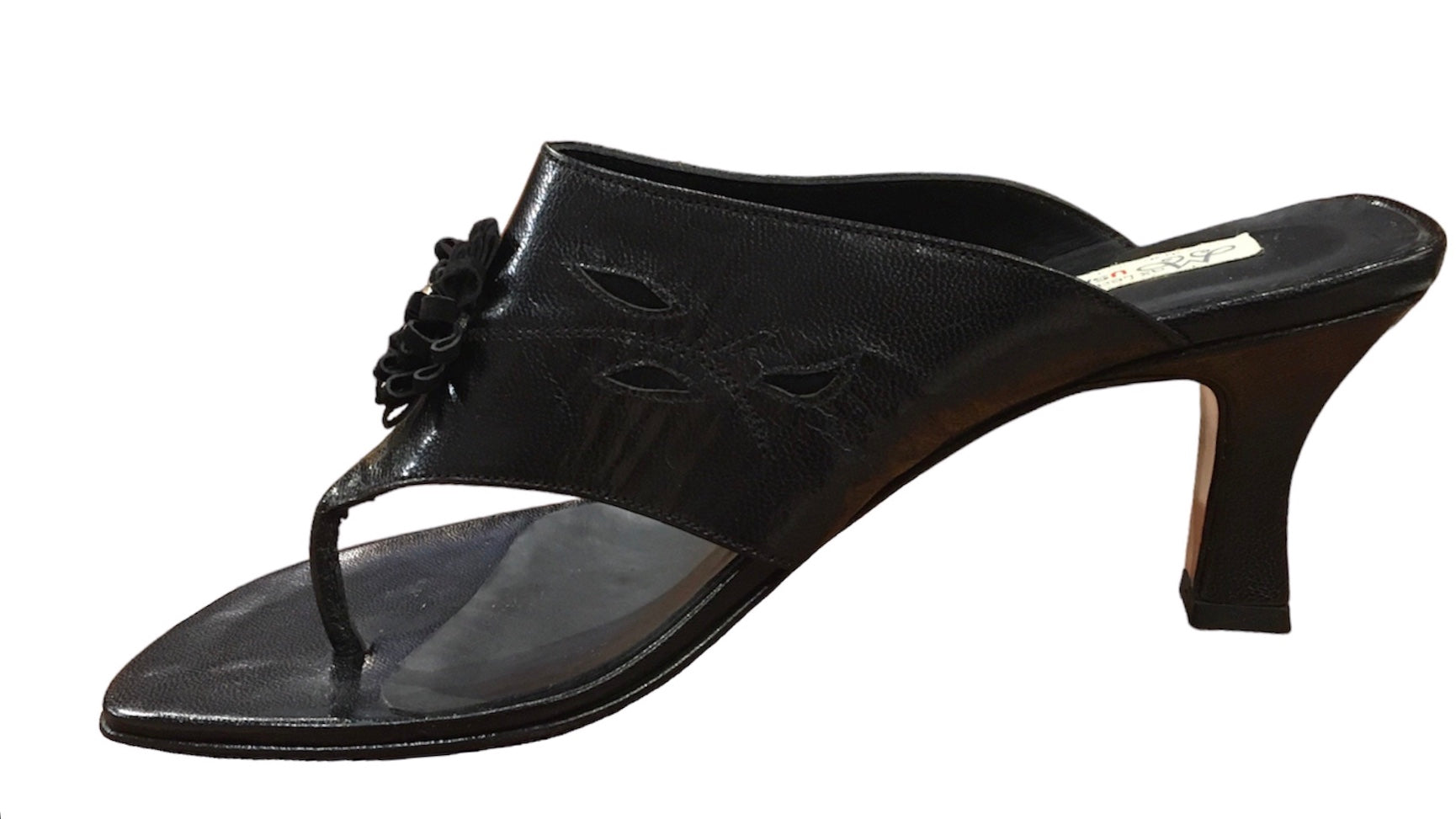 Leather Sandal Heel image 1