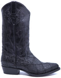 Genuine Frog Textured Leather Cowboy Boots image 0