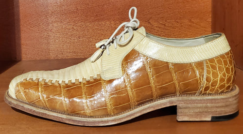 Alligator Belly and Lizard Dress Shoe US Men's 10.5 image 1