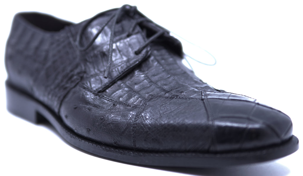 Genuine Alligator & Ostrich 007 Dress Shoe 12.5-US Men's image 2