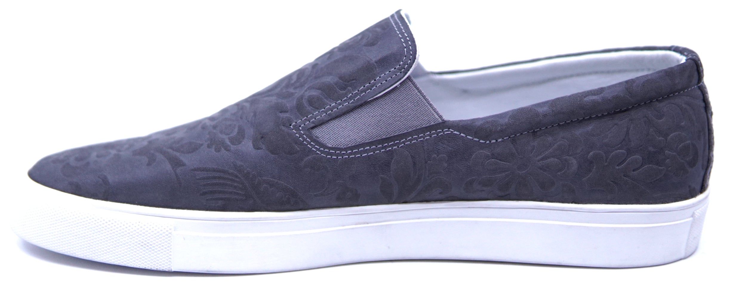 Embossed Leather Slip-On Sneaker image 1