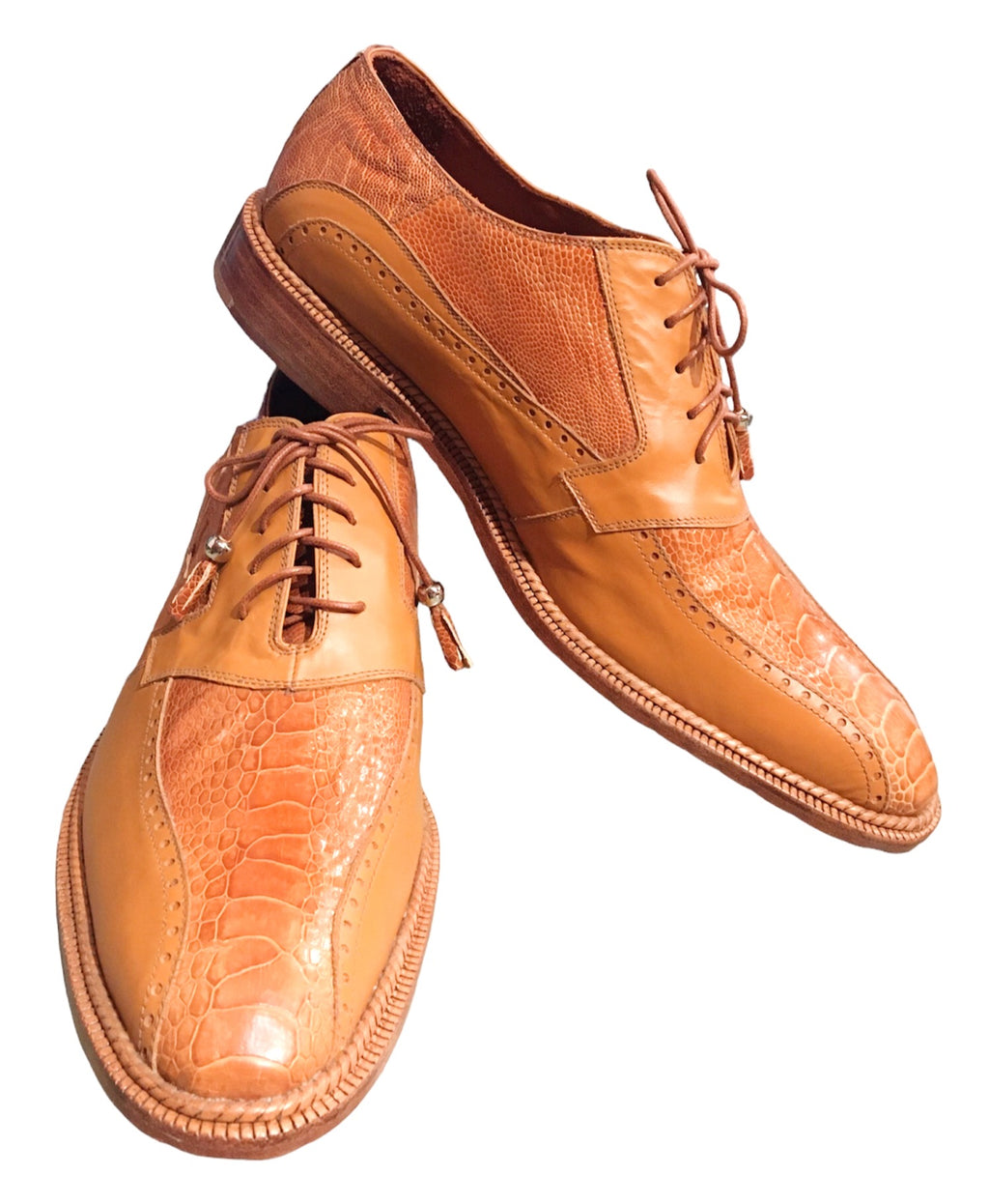 Ostrich Leg & Leather  Dress Shoe image 2