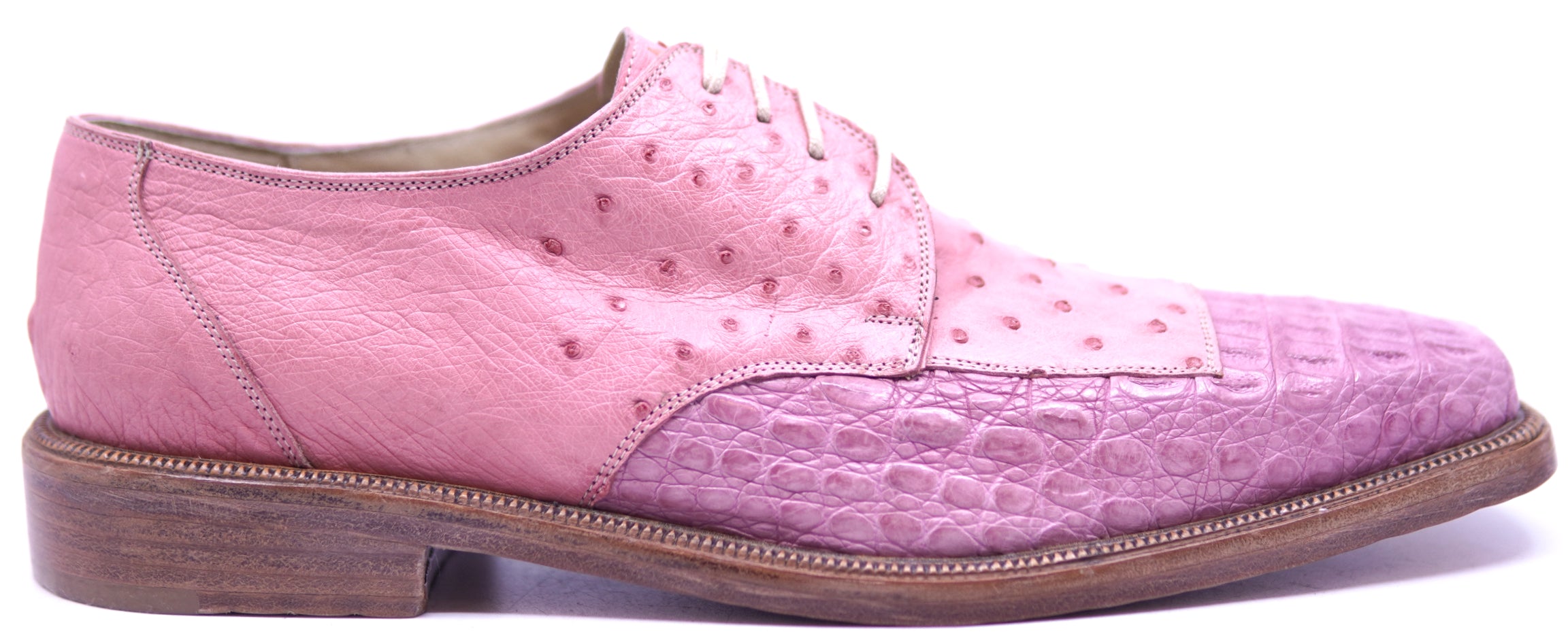 Genuine Ostrich & Crocodile HB Dress Shoe 12-US Men's image 0
