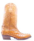 Cognac Crocodile Boots US Men's 9.5 EE image 0