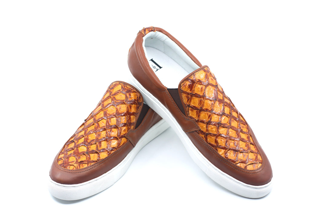Arapaima Leather Slip On Sneaker US Men's 12 image 3