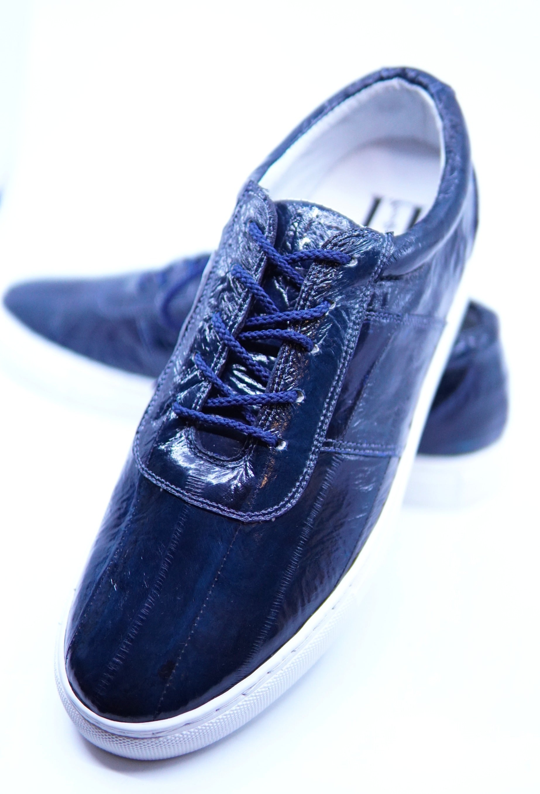 Navy Eel Low Sneaker US Men's 9.5 image 1