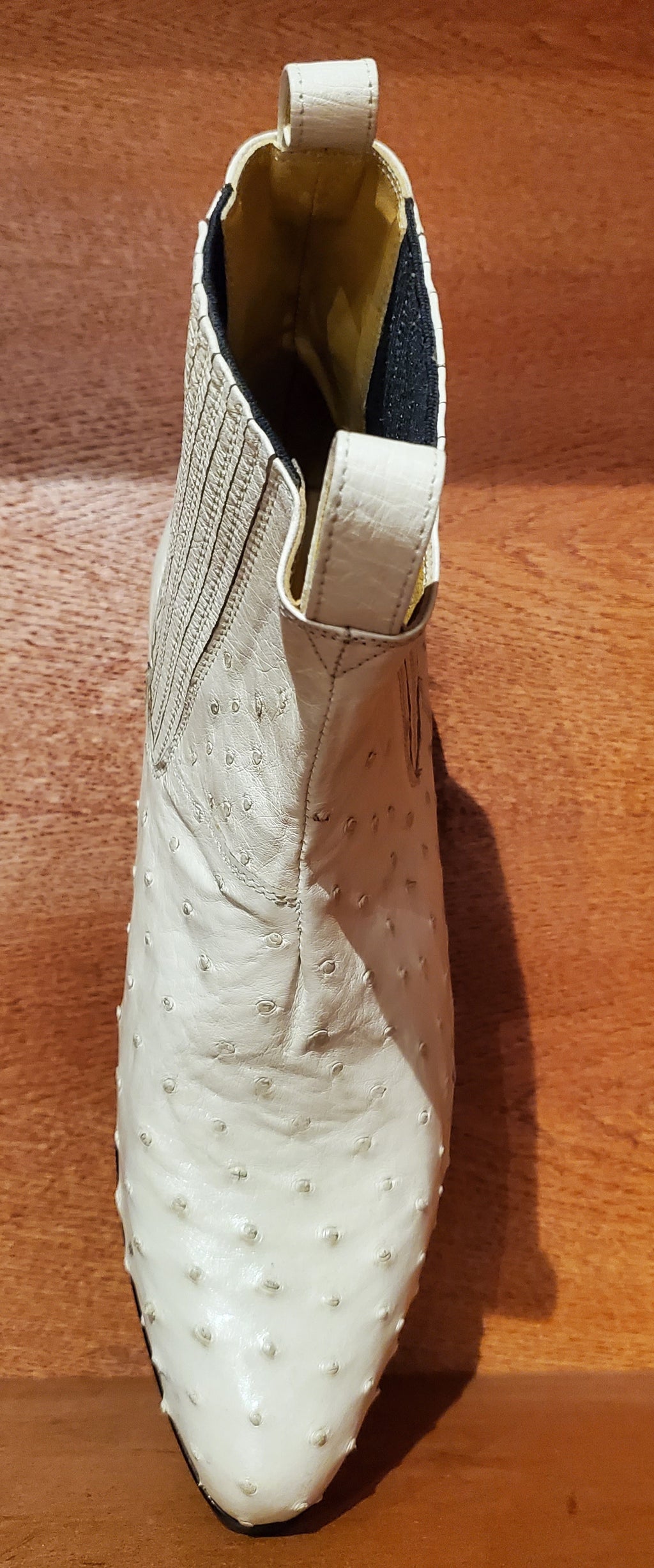 Full Ostrich Botin US Men's 10.5 image 3