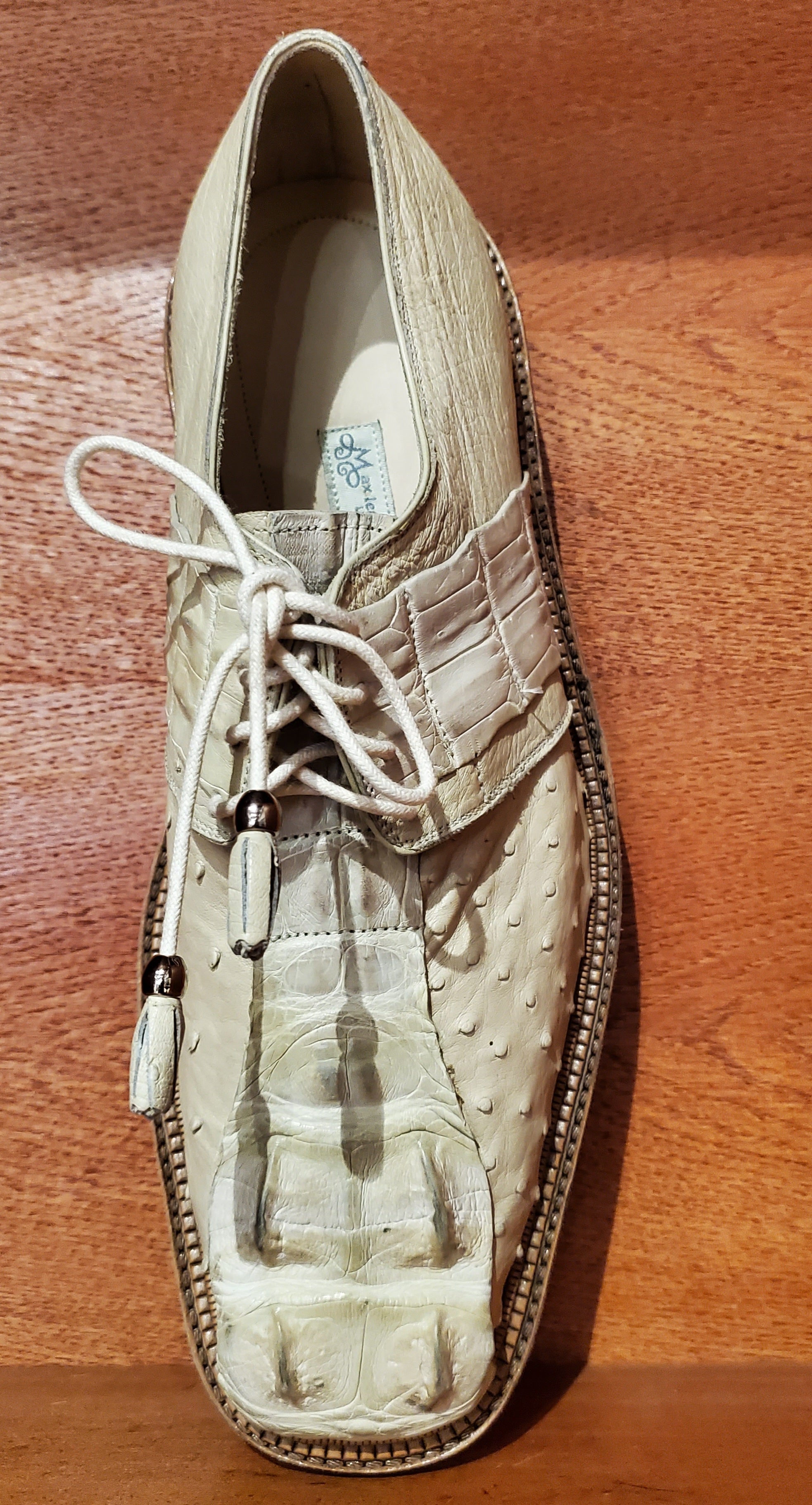 White Crocodile & Ostrich US 10.5 image 2