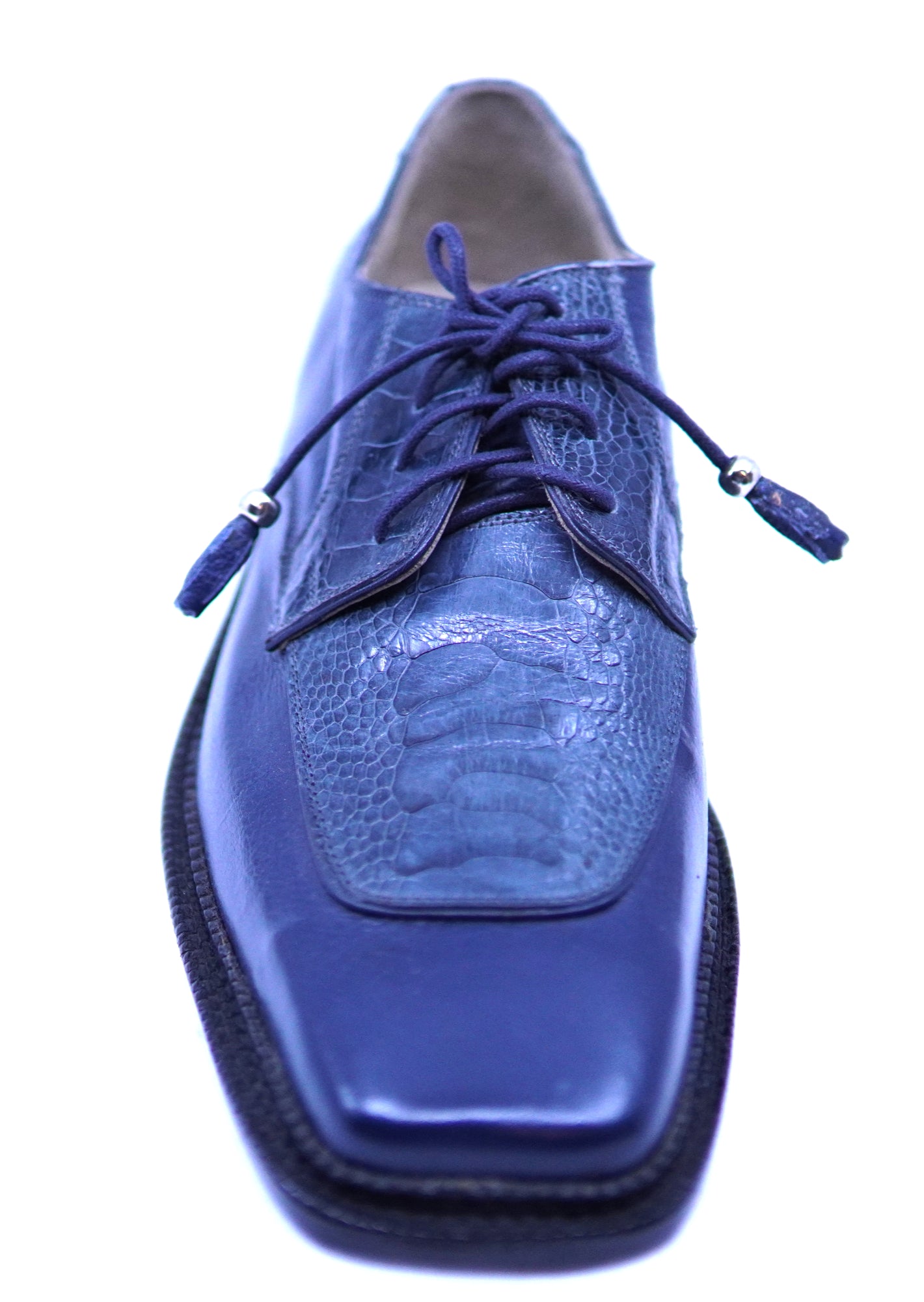 Ostrich Leg & Leather Dress Shoe image 3