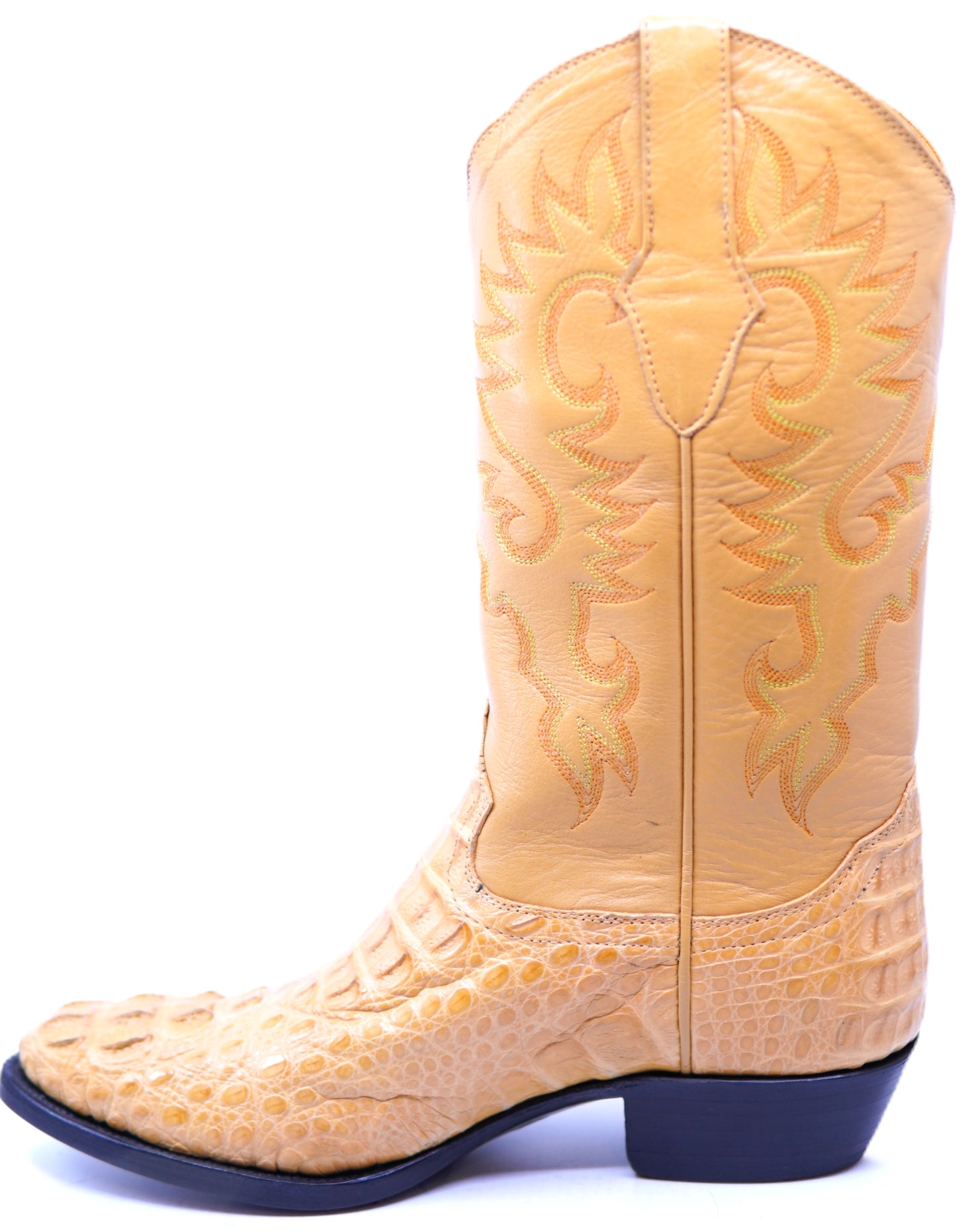 Buttercup Hornback Caiman Cowboy Boots image 1