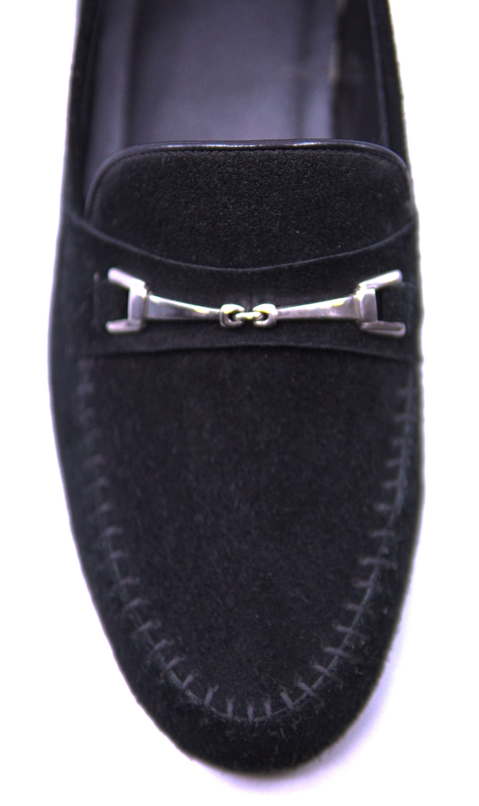 Black Suede Loafer US 9.5 image 3