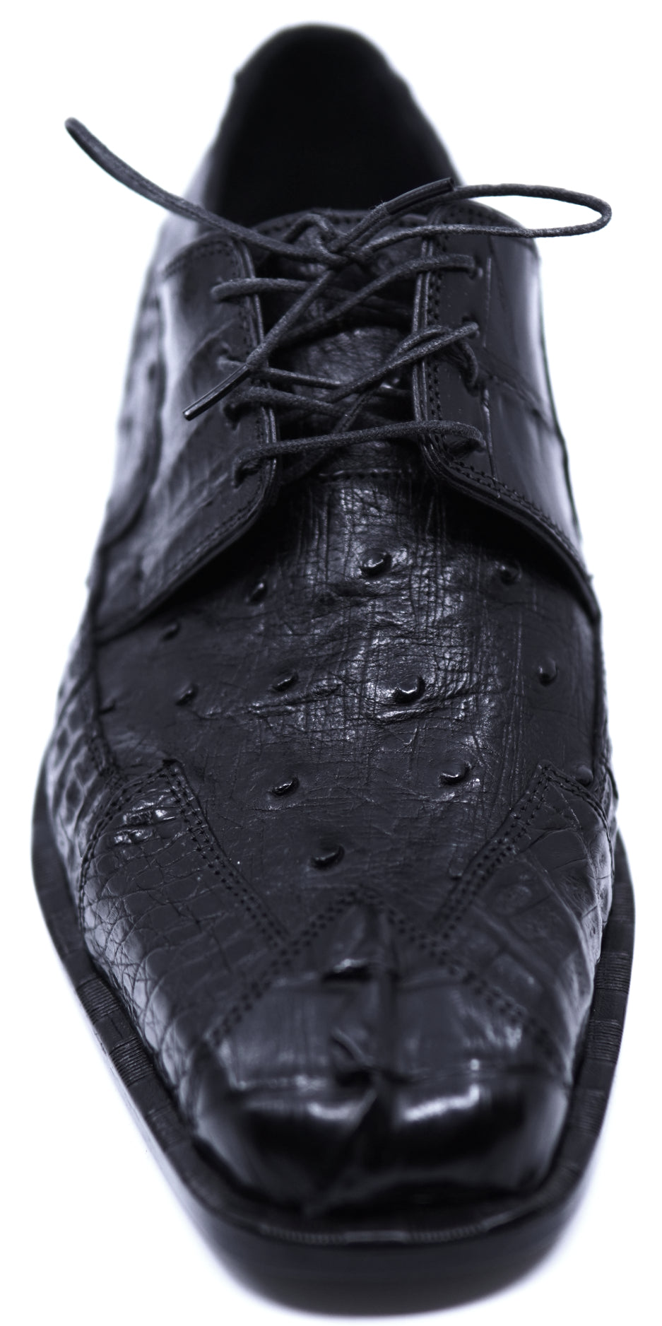 007 Ostrich & Crocodile Tail Dress Shoe image 3