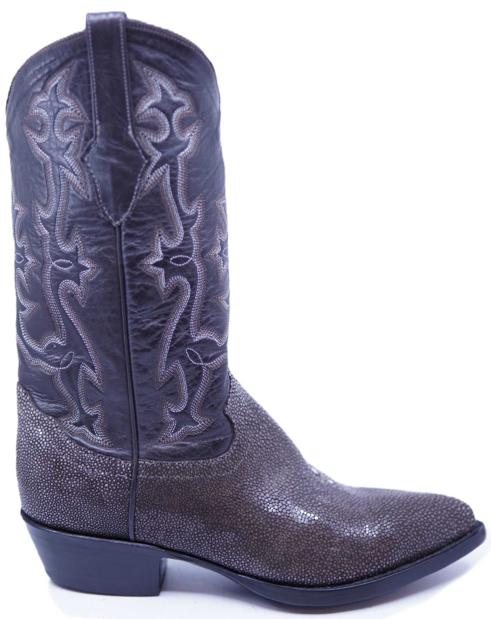 Genuine Brown Stingray Cowboy Boots image 0