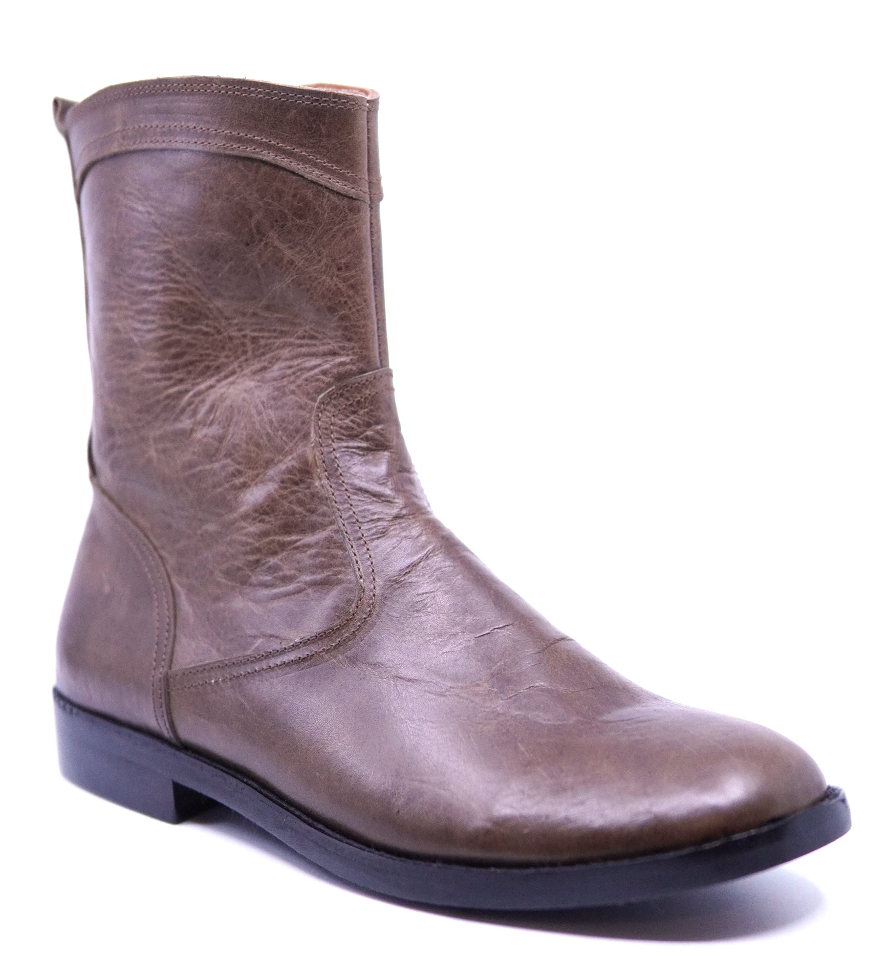 Leather Zipper Boot image 1