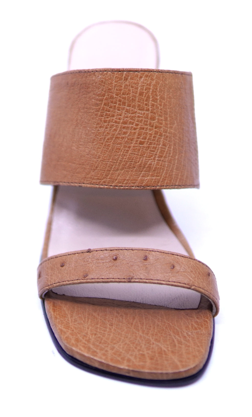 Ostrich Strap Heels US Women's 5.5 image 3