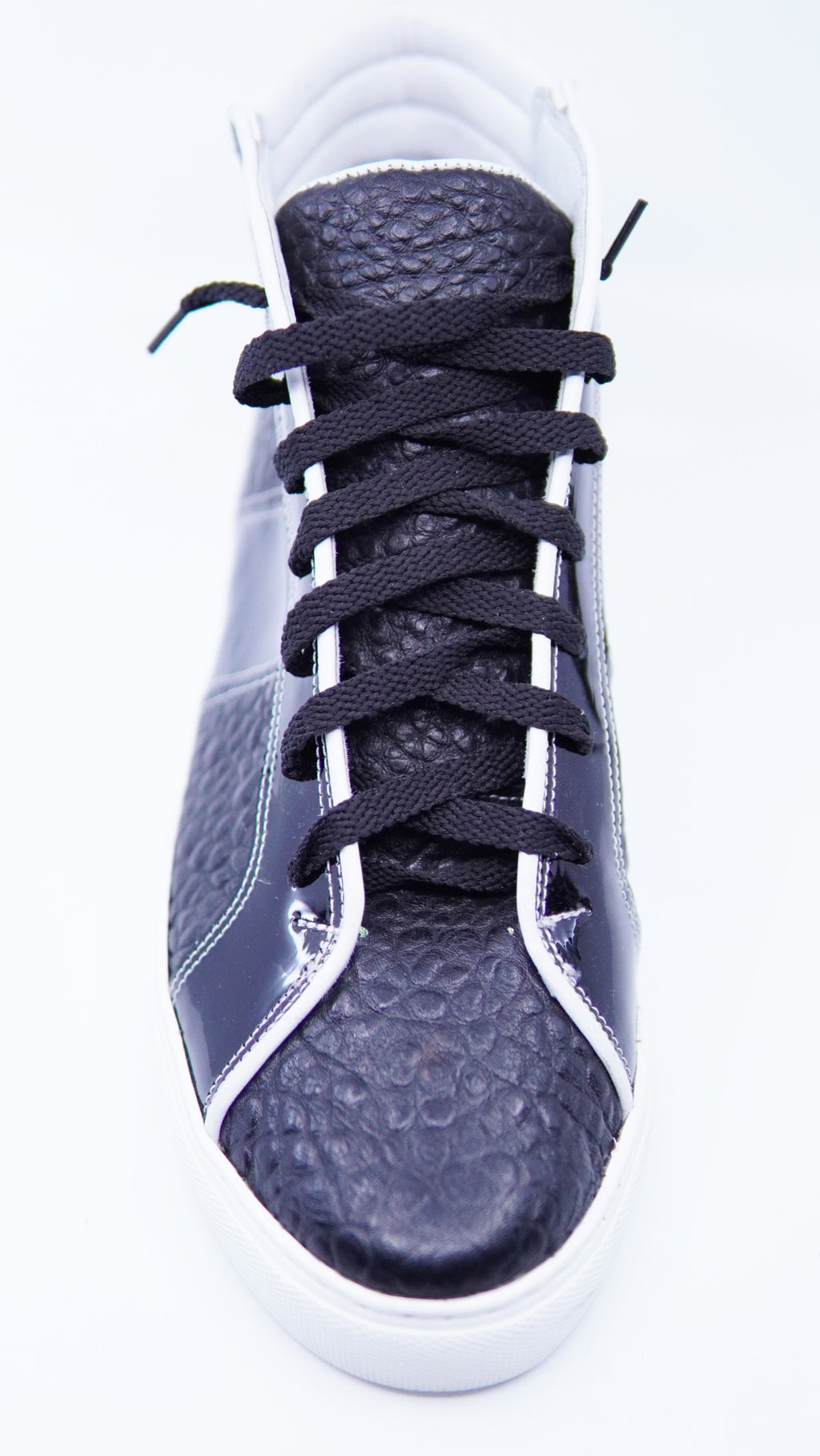 Patent Leather High Top Sneaker US Men's 11 image 1