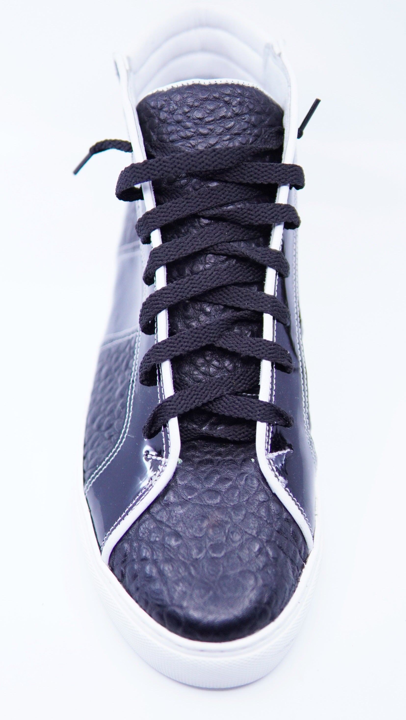 Patent Leather High Top Sneaker US Men's 11 image 1