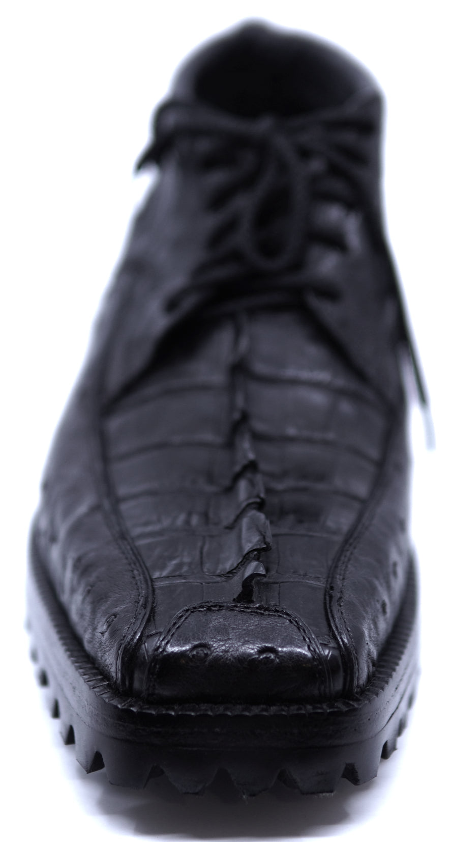 Genuine Ostrich & Caiman Tail Ankle Boots image 3