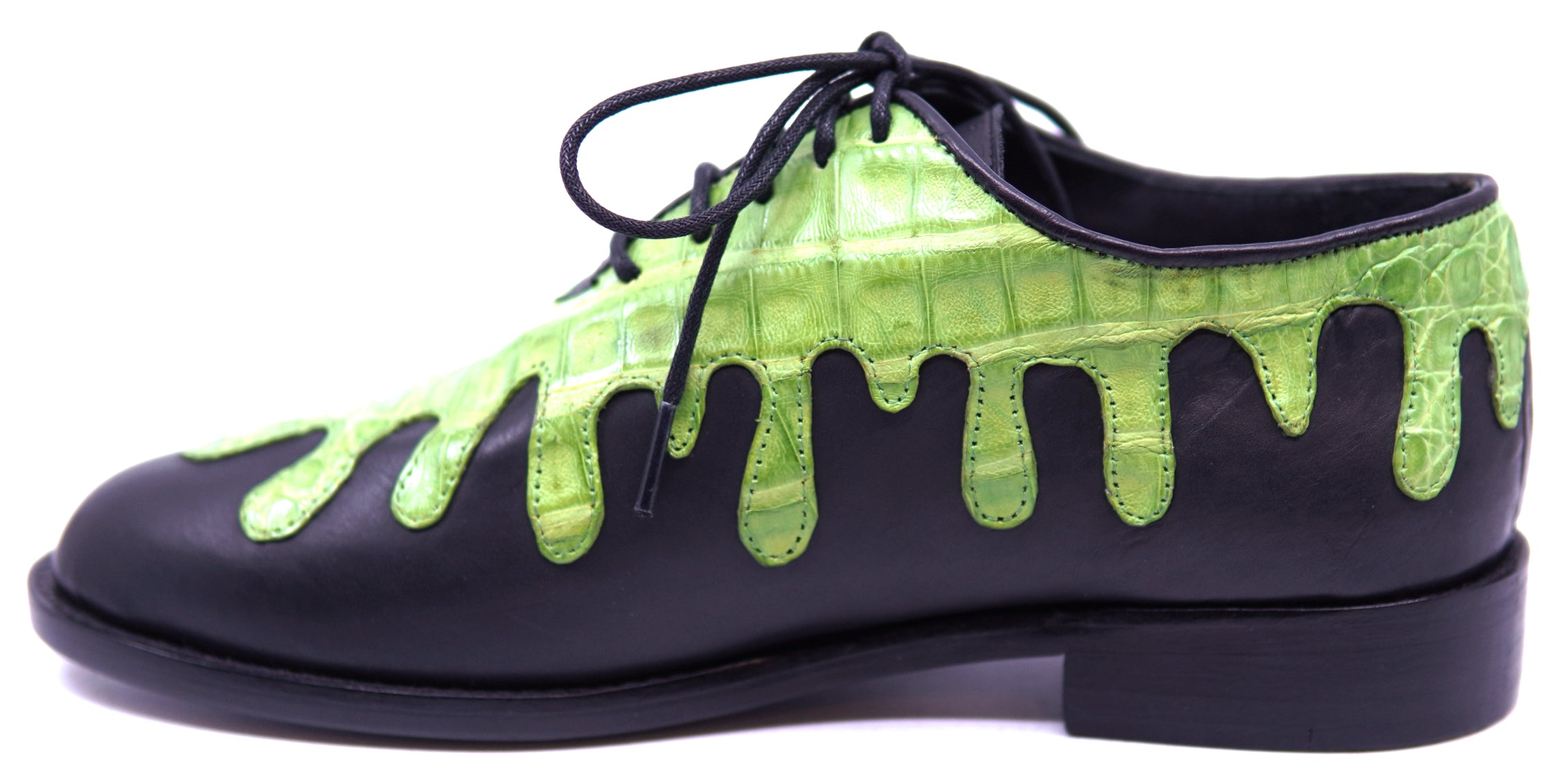 Genuine Caiman Belly Slime Dress Shoe image 1