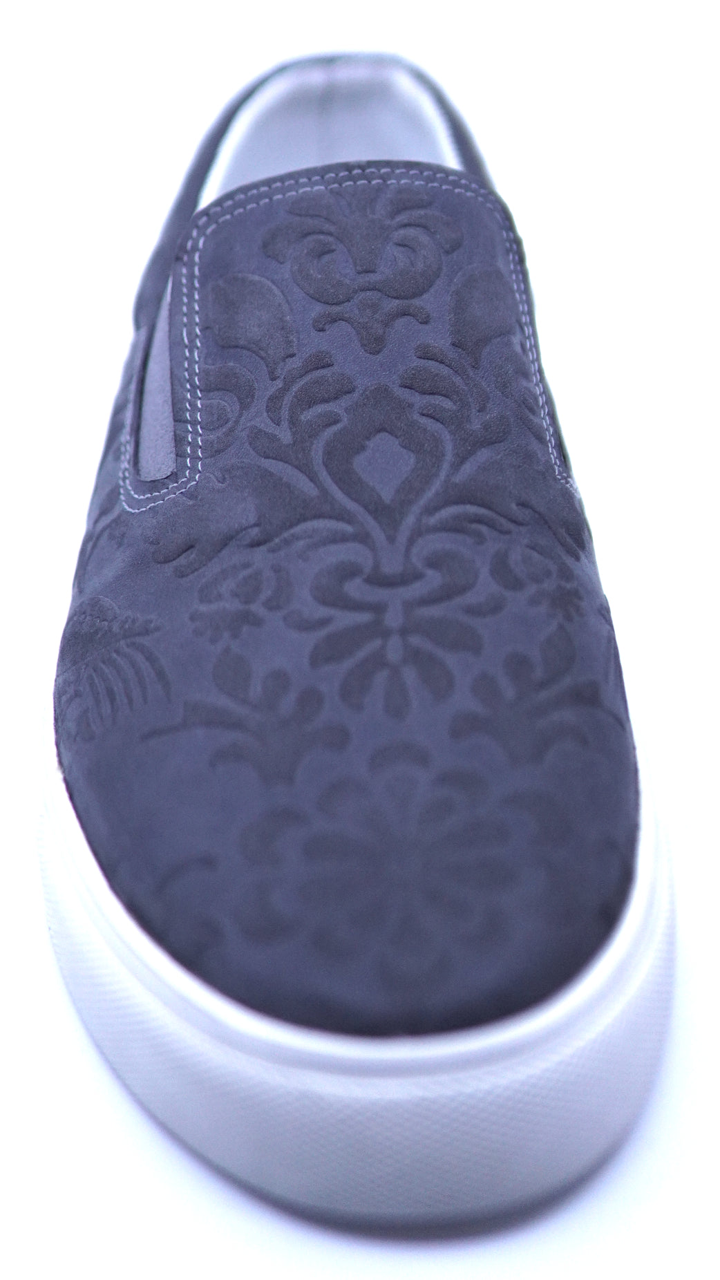 Embossed Leather Slip-On Sneaker image 3