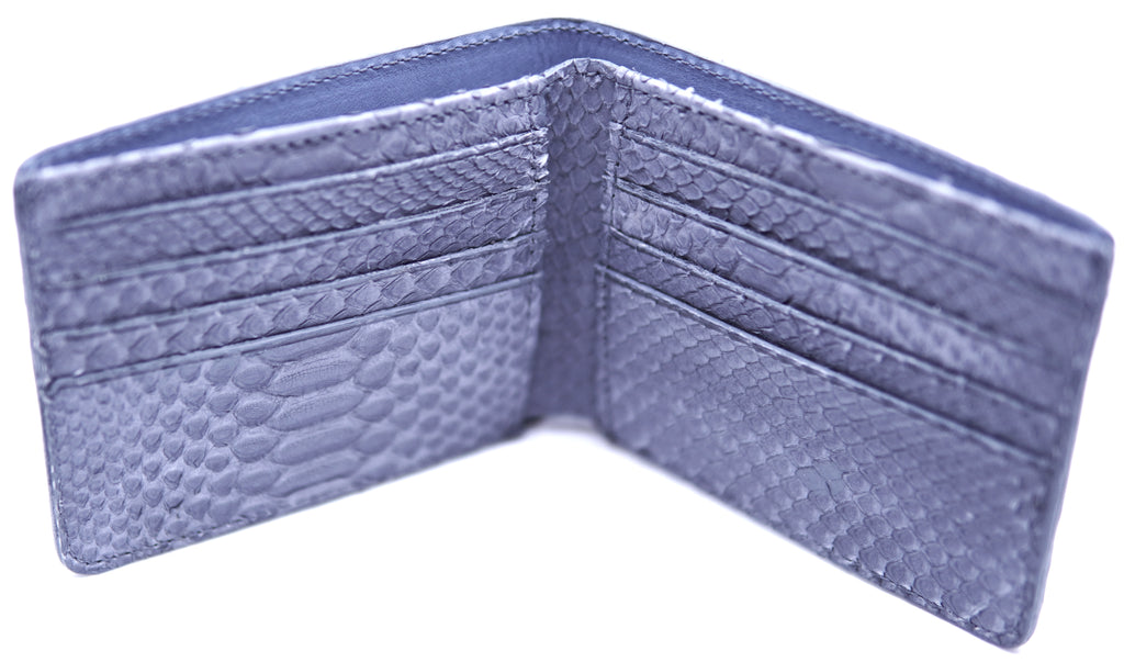 Genuine Gray Python Bi- Fold Wallet image 2