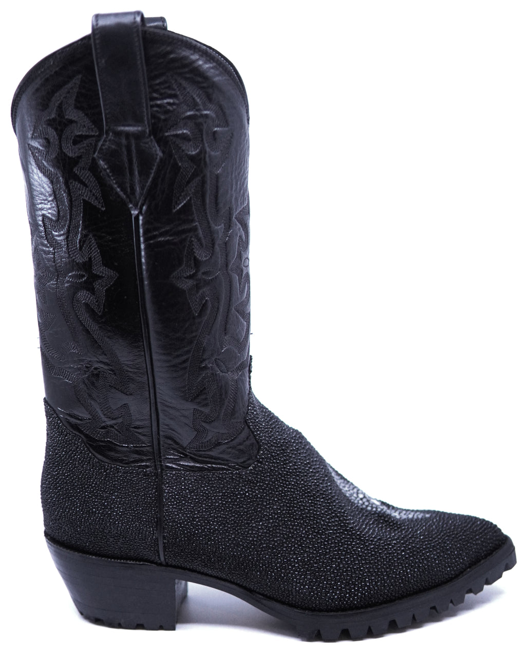 Rugged Black Stingray Boot image 0