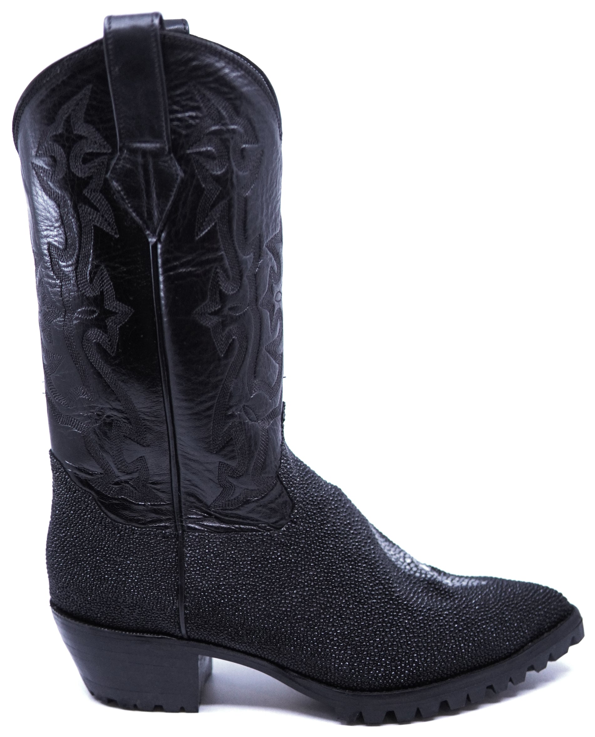 Rugged Black Stingray Boot image 0