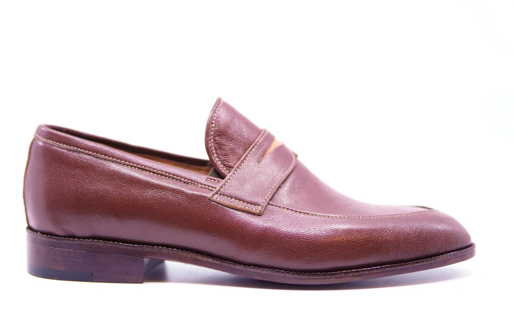 Cognac Leather Penny Loafer US 11 image 0