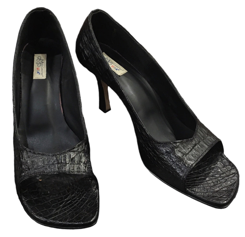 Full Crocodile Heel image 2