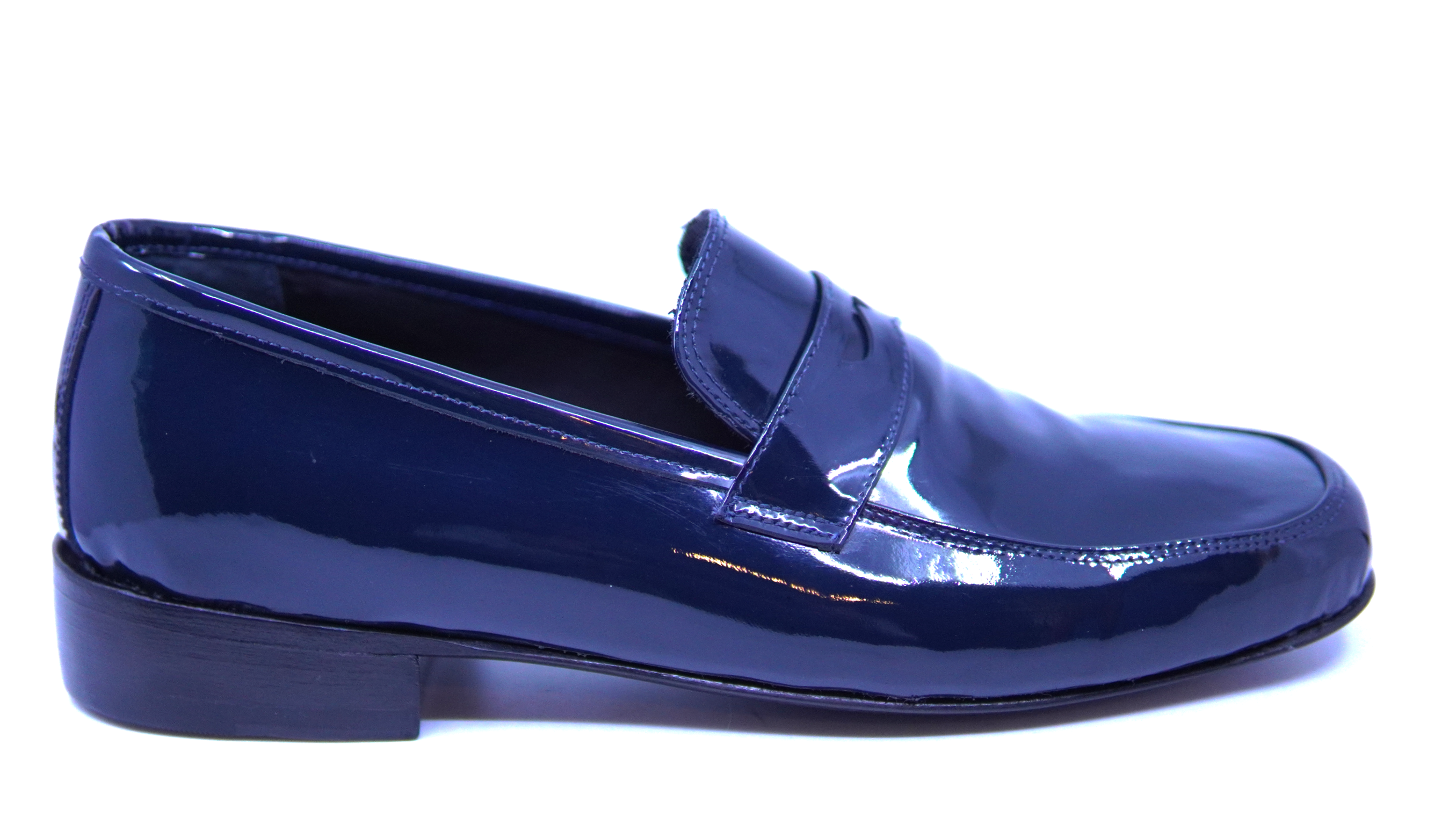 Navy Patent Loafer US 10 image 0