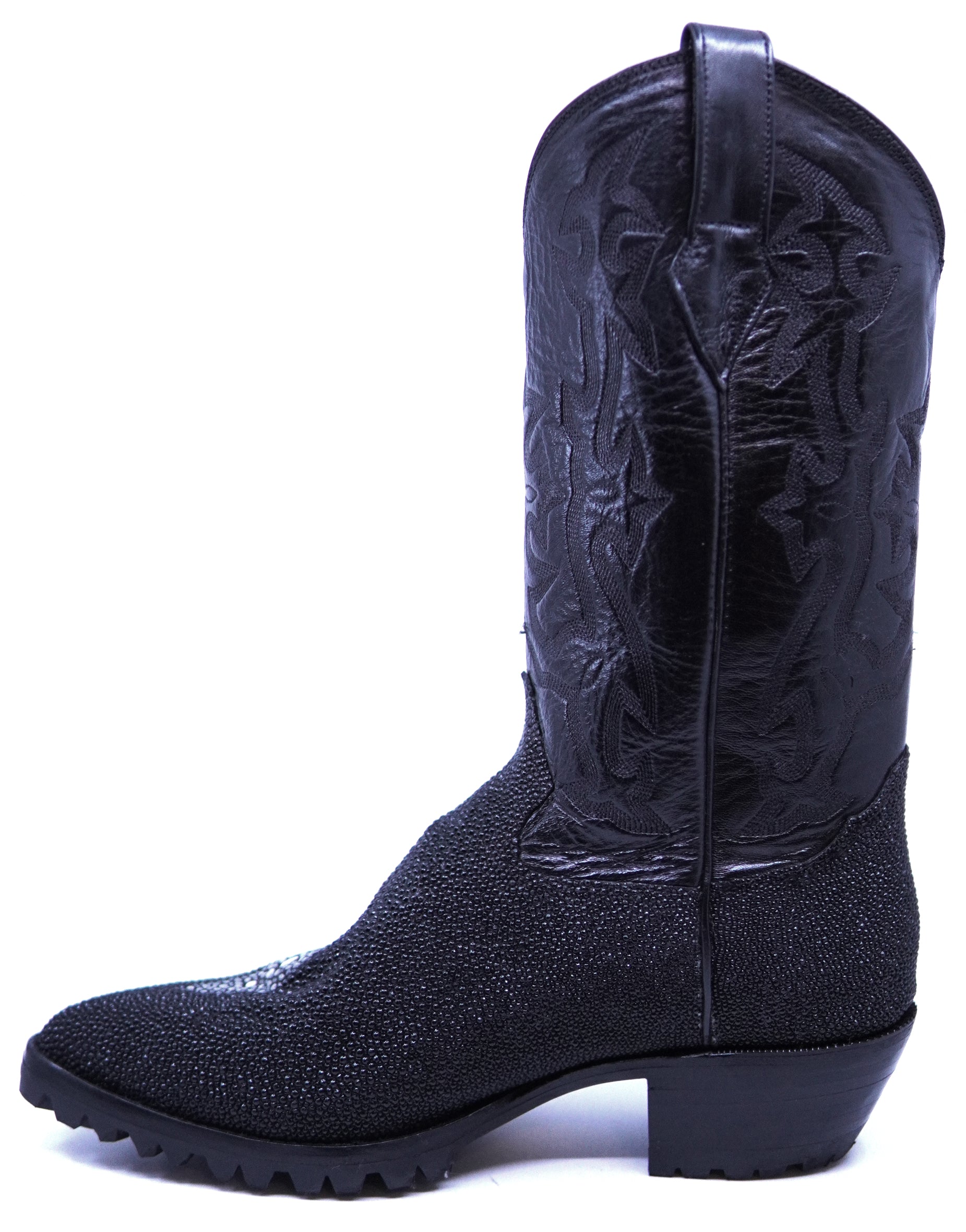 Rugged Black Stingray Boot image 1