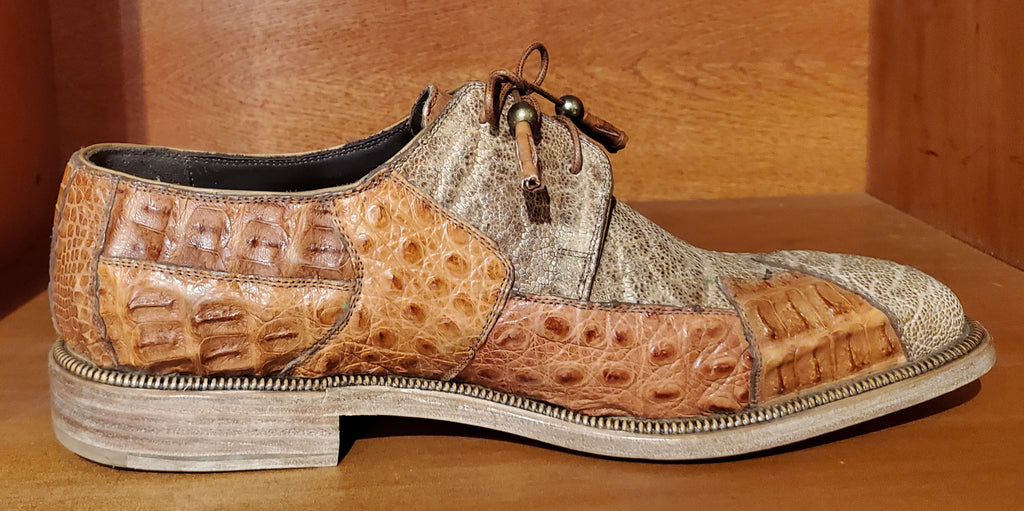 Crocodile and Elephant Dress Shoe US Men's 11.5 image 0