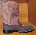 Stingray & Ostrich Square Toe Western Boot Us Men's 10.5 image 0