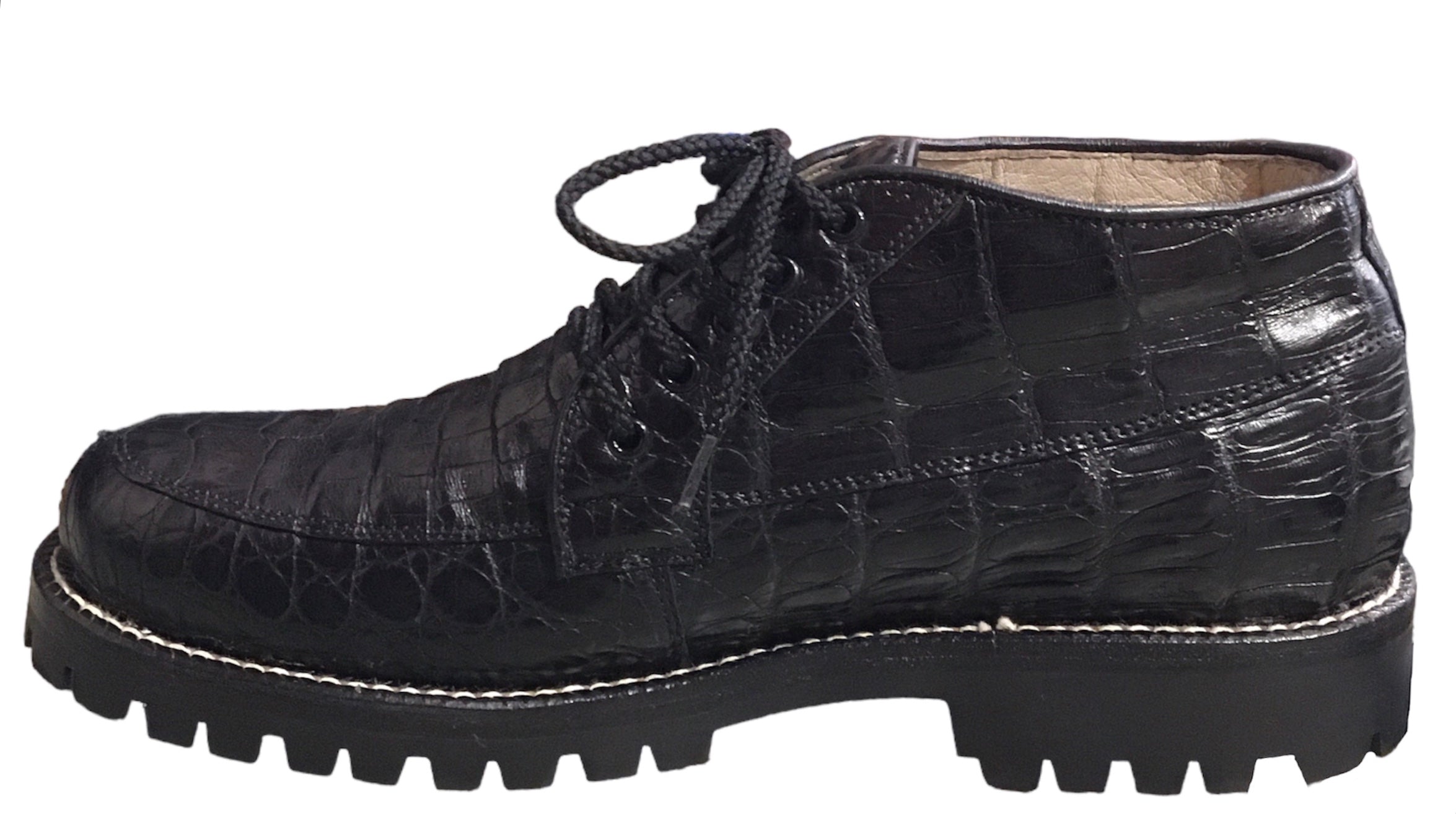 Alligator Ankle Boots Size 6 image 1