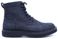 Suede Alligator Print Leather Boots 10.5-US Men's 10.5 image 0