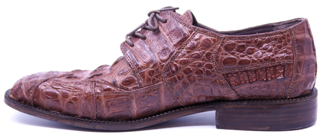 007 FUll Crocodile Hornback Dress Shoe image 1