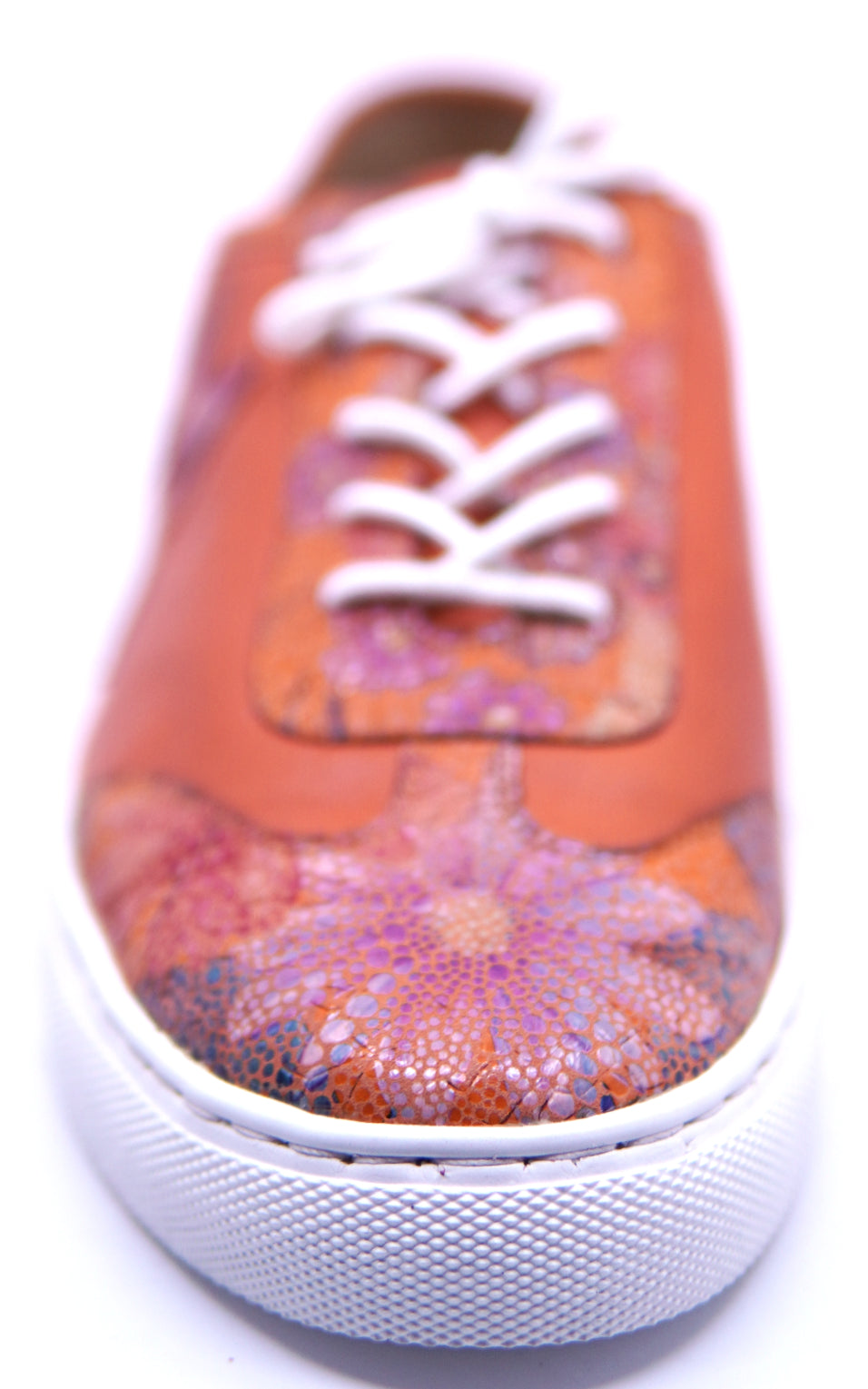 Leather & Floral Printed Sneakers 6.5-US Womens-6.5 image 3
