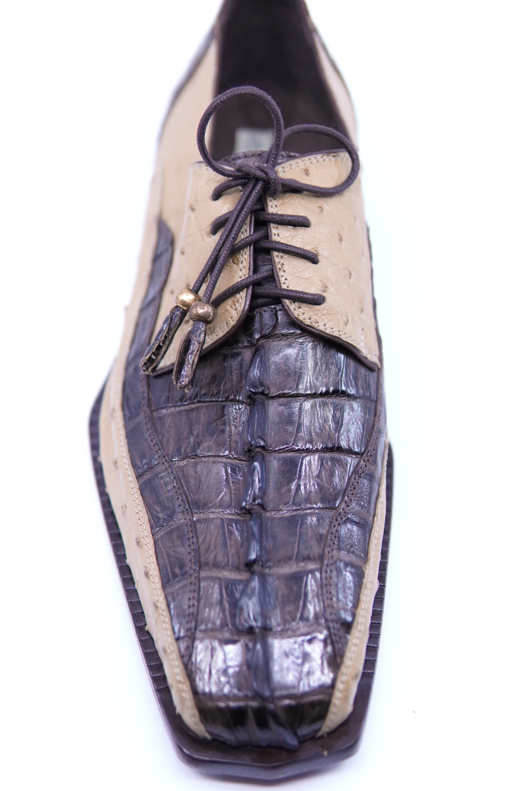 Ostrich and Crocodile Dress Shoes image 1