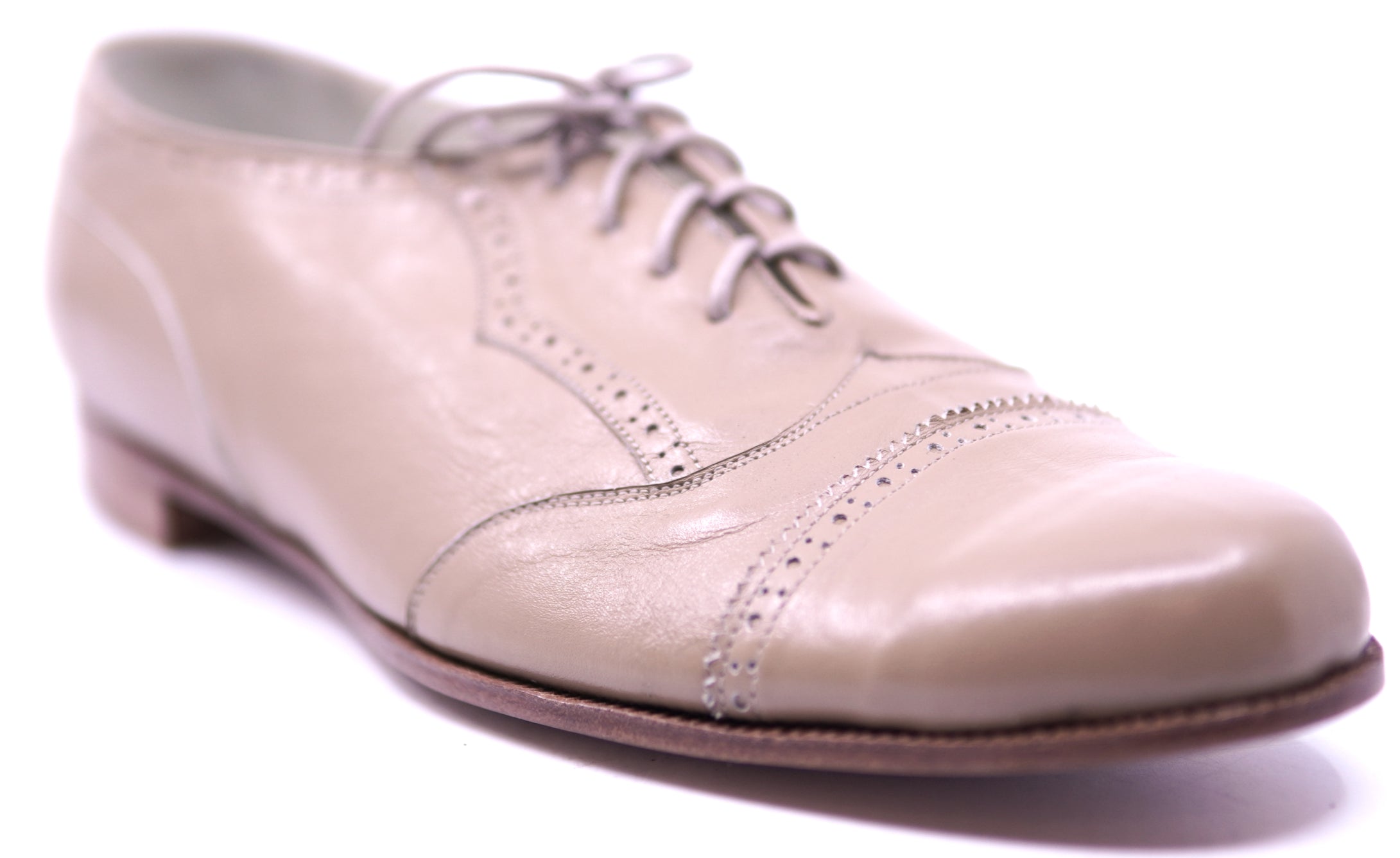 Genuine Full Leather Wingtip Dress Shoe image 2